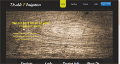 Desktop Screenshot of doublefirrigation.com